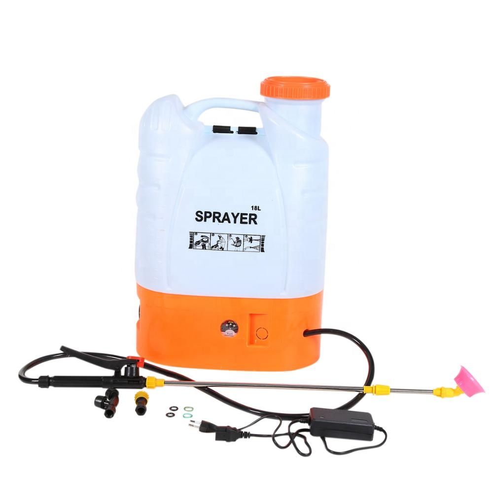 18L高压喷雾器电动喷雾器塑料喷雾器农用充电打药机喷农药机喷壶