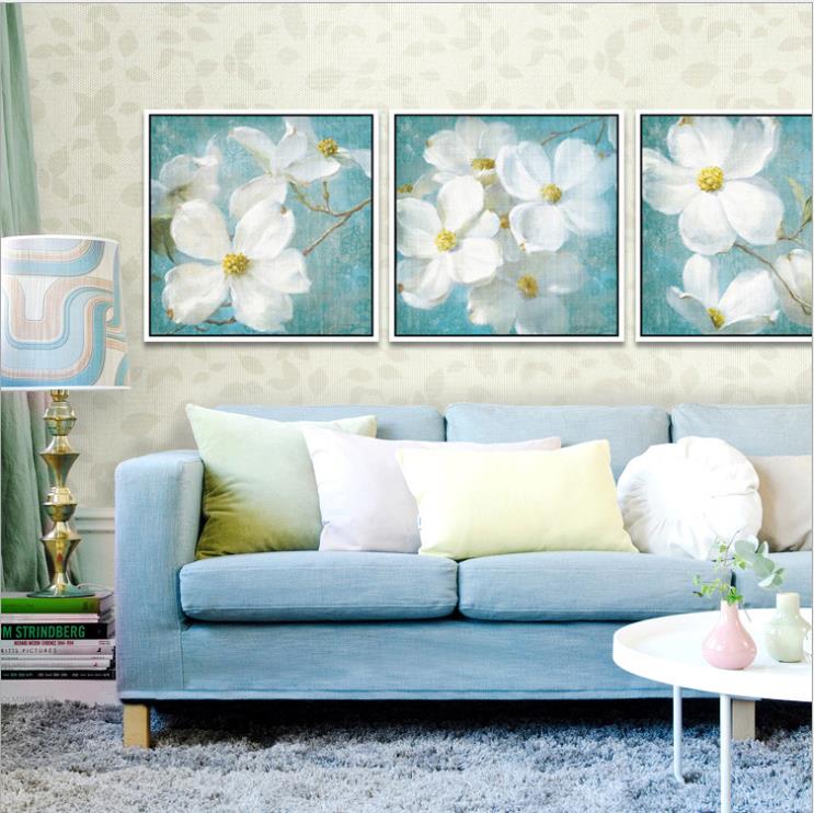 Shengshi Modern and simple floral framed paintings American country entrance, living room, bedroom and dining room decorative paintings Factory direct sales undefined