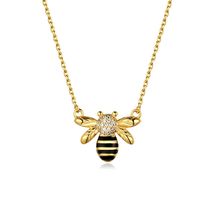 蜜蜂项链个性定制产品925银首饰