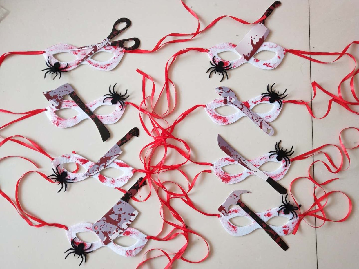 Halloween Ghost Festival dance party Non-woven fabric tool mask