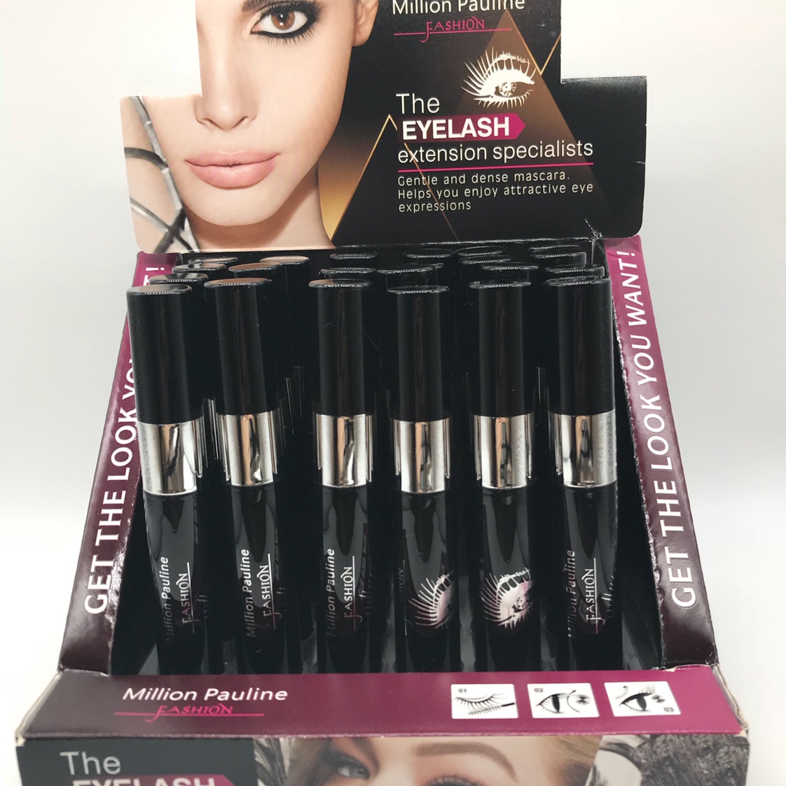 Curved mascara