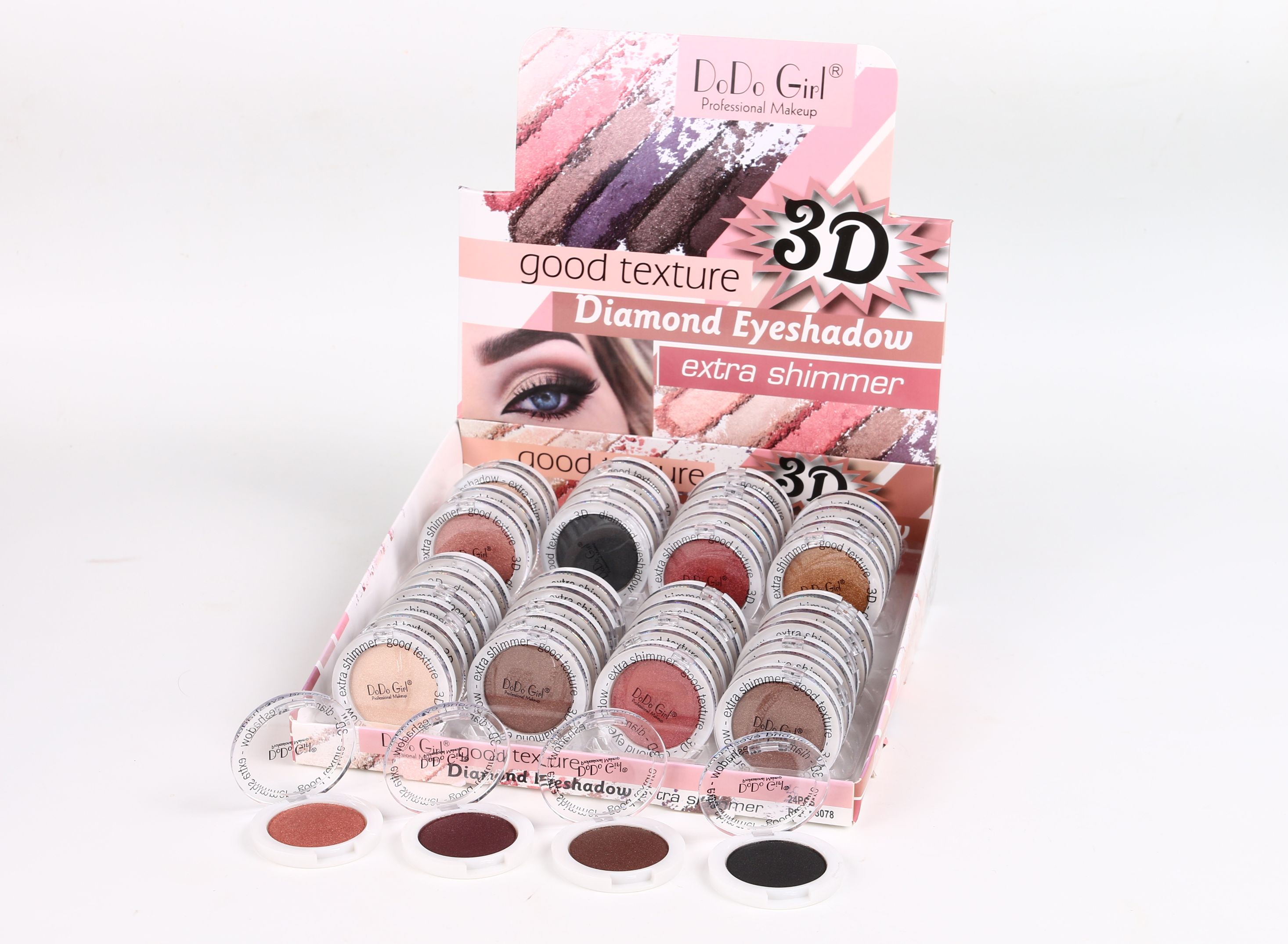 外贸爆款厂家直销美妆彩妆眼影防水持久显色3078