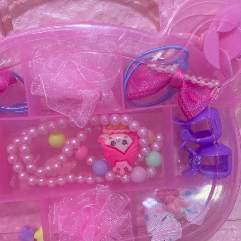 Children's jewelry set in the shape of a bear Application Scenario