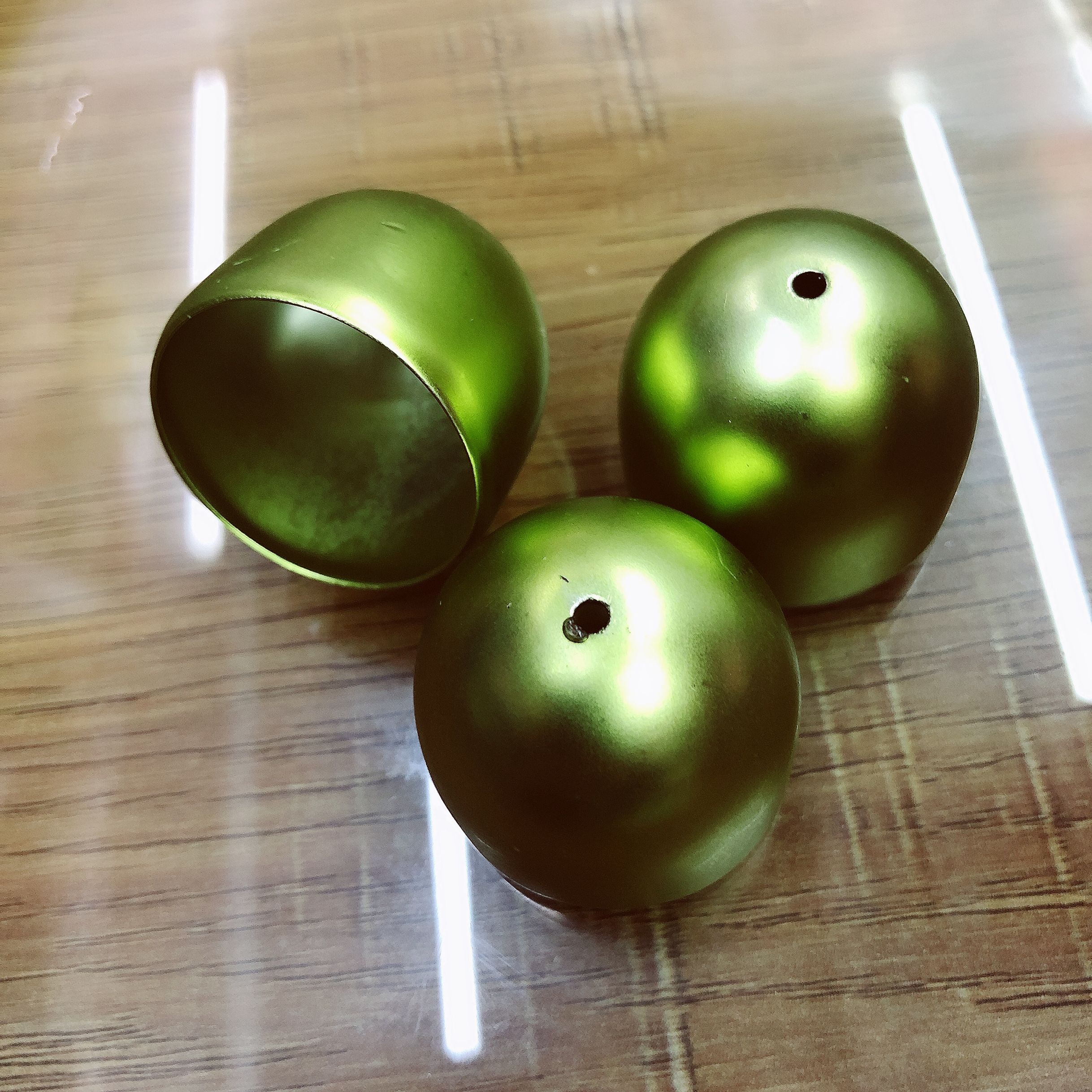 Factory direct selling bell cup touch small bell accessories daily hanging ornaments Yunnan arts and crafts tourism gifts green thumbnail