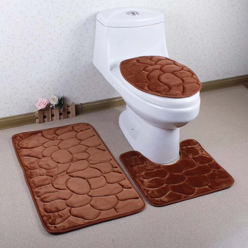 Flannel embossed three-piece set Specification image
