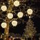 藤球户外挂树LED圆球50cm发光装饰防水景观草坪节日公园图