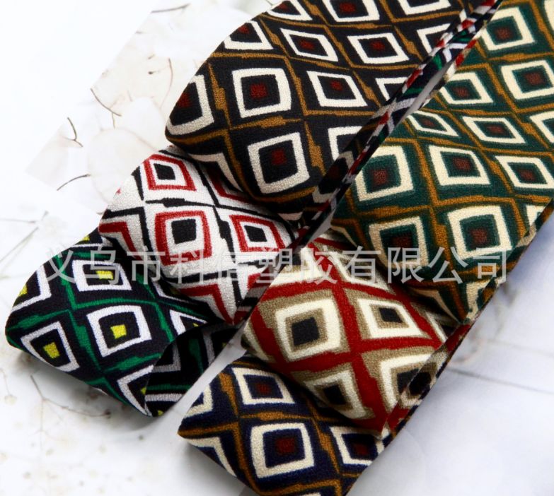 Korean Webbing Retro Diamond Strap Handmade Diy Hair Accessories Bow Material Packaging Gift Box Clothing Hat Accessories