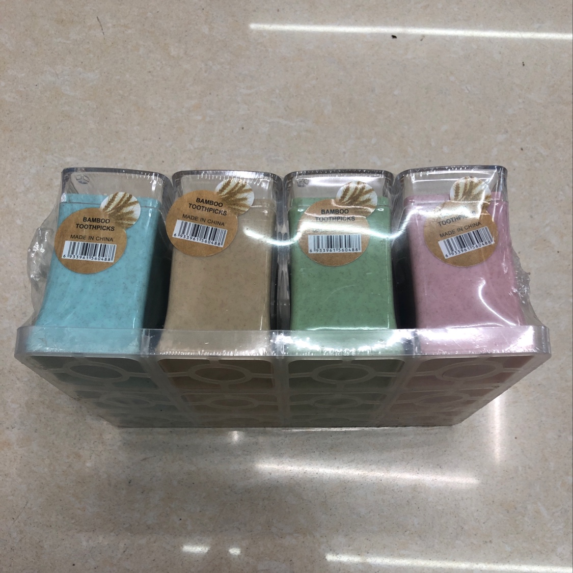 Straw Square Toothpick Bottle Manufacturers Direct Sales Of New Explosive One-Time Internet Red Explosive details Picture