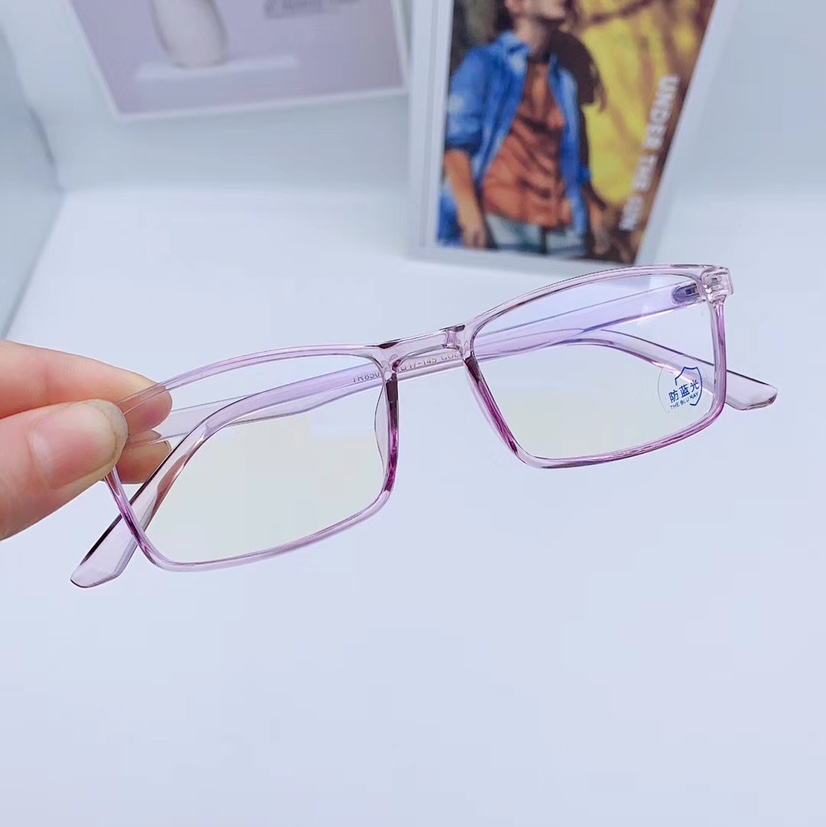 青少年小方框可配近视眼镜框防蓝光眼镜平光镜细节图