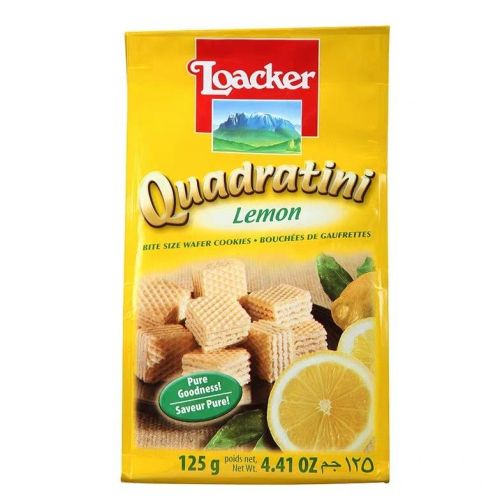 莱家柠檬味粒粒装威化饼干125g详情图1