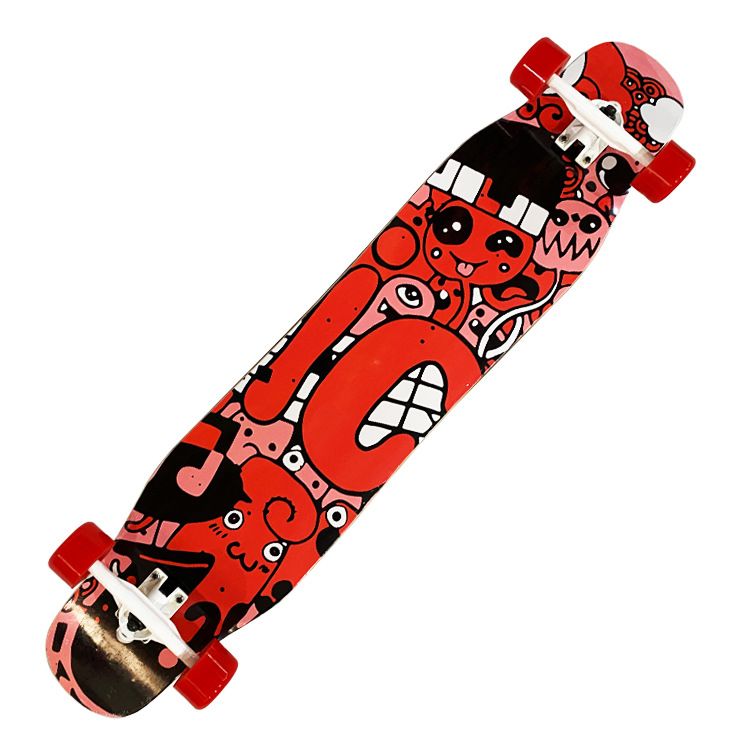 All Canadian maple high-end adult skateboards, road long skateboards, extreme sports long skateboards Item Picture