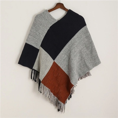 4 Color Block Cape