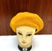 羊驼绒亮线针织韩版时尚贝蕾帽细节图