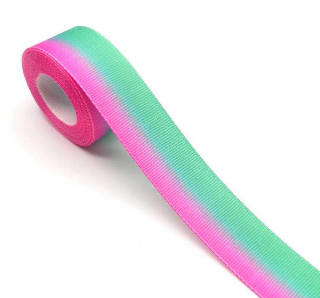 Rainbow Ribbed Ribbon details Picture