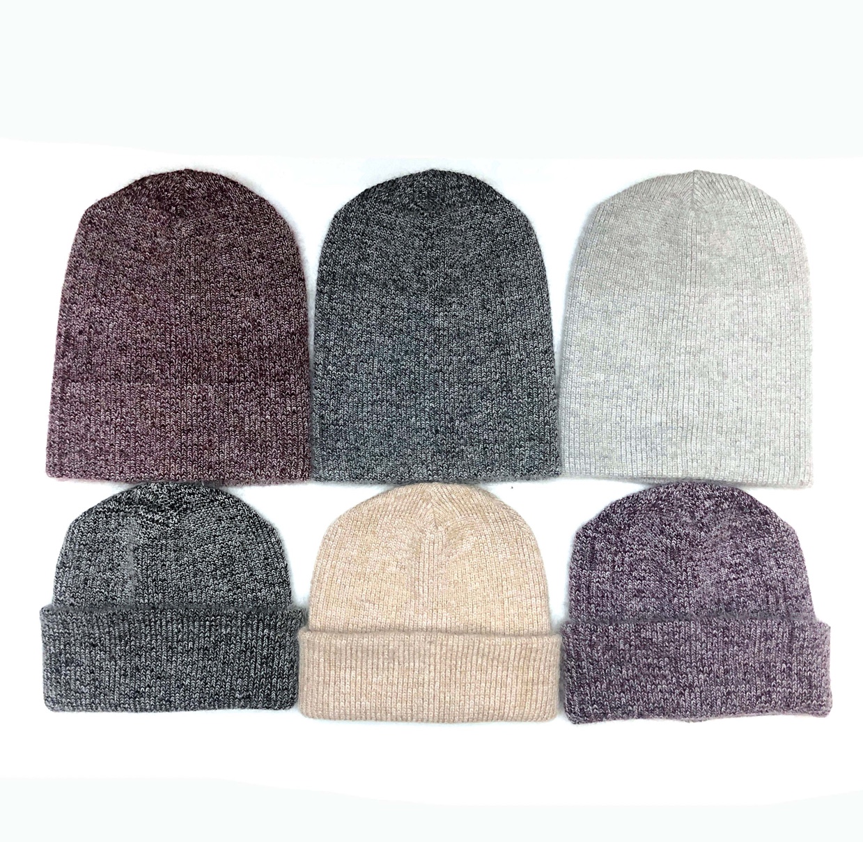 Angolan rabbit fur hooded one-piece hats for both men and women, woolen hats for grandpas and grandmas undefined