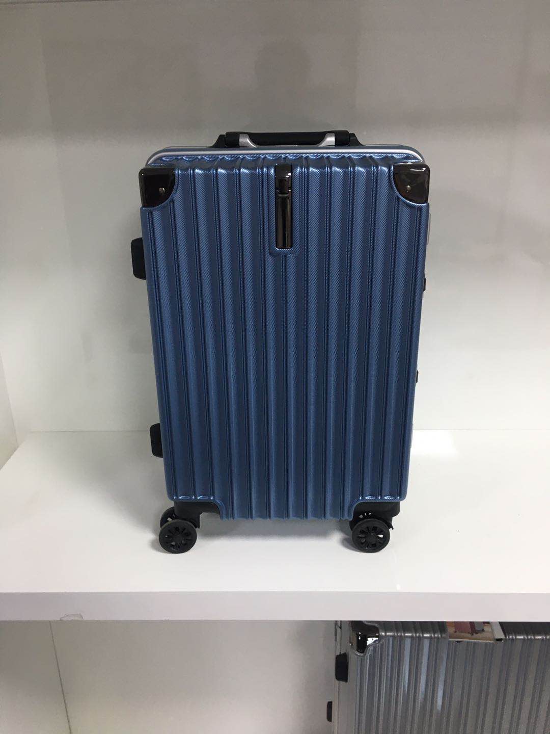 Kangaroo Q025# suitcase, 20-inch and 24-inch complete set of aluminum frame universal wheels, alloy silent wheels, business and leisure carry-on suitcase, student suitcase undefined