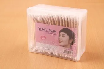 Wooden stick, square box, cotton swab, high-grade sanitary cotton swab, cotton swab square box, cotton swab, pure cotton detail image 2
