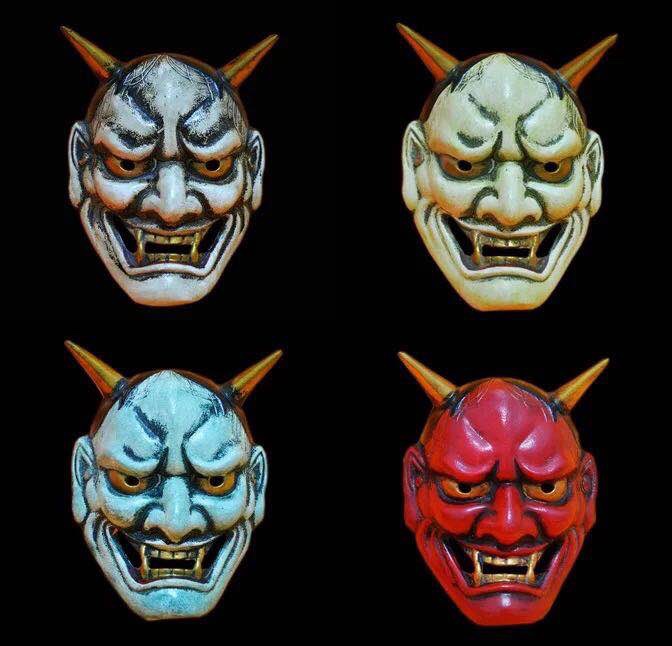 Halloween Ghost Festival Lanling King Mask Specification image