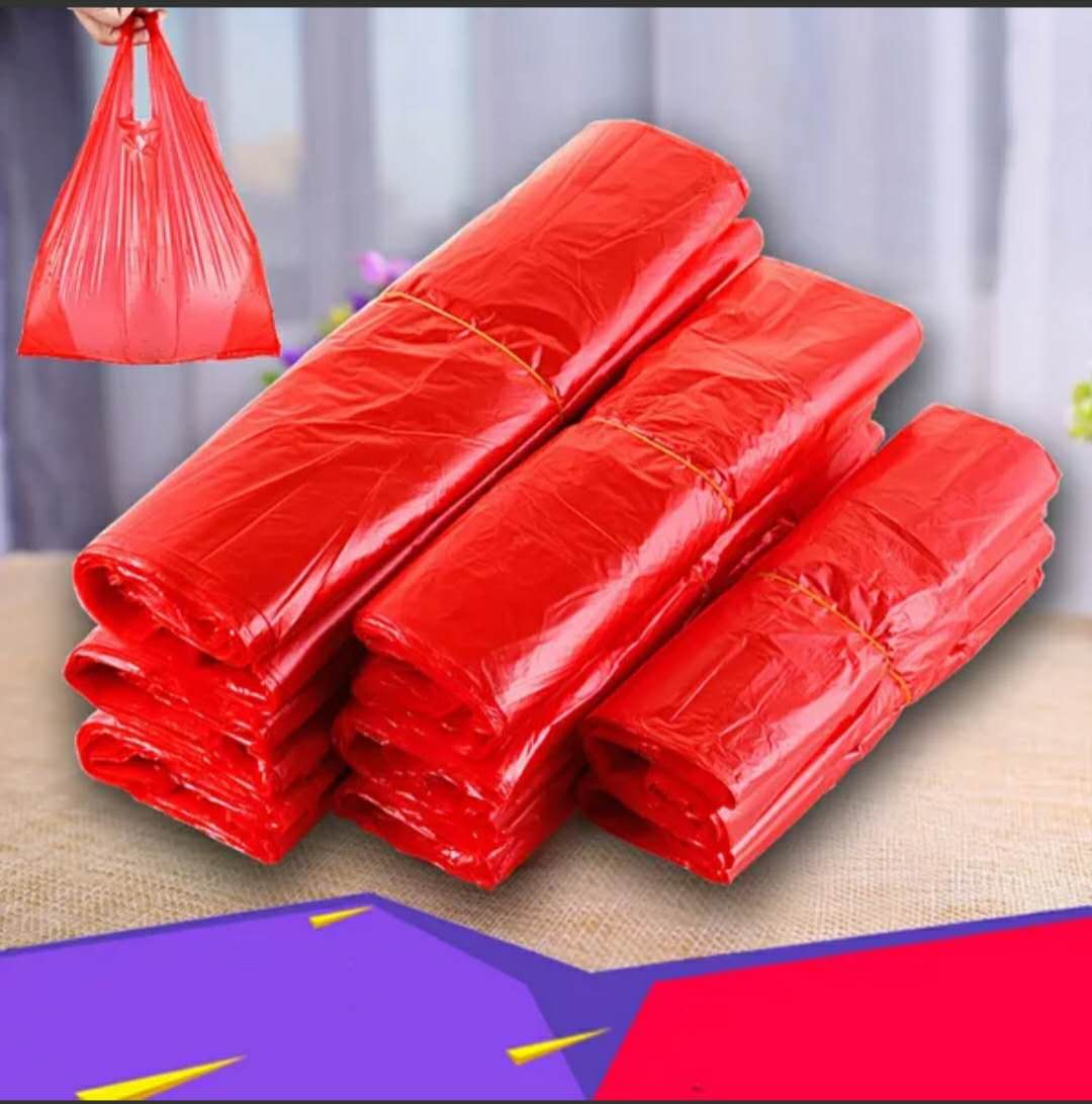 40公分红色塑料袋详情图2