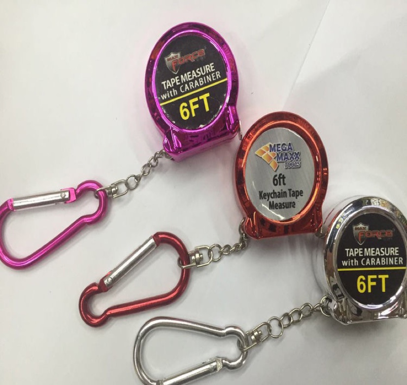 新款创意卷尺 2米促销礼品糖果色迷你小卷尺 伸缩尺子