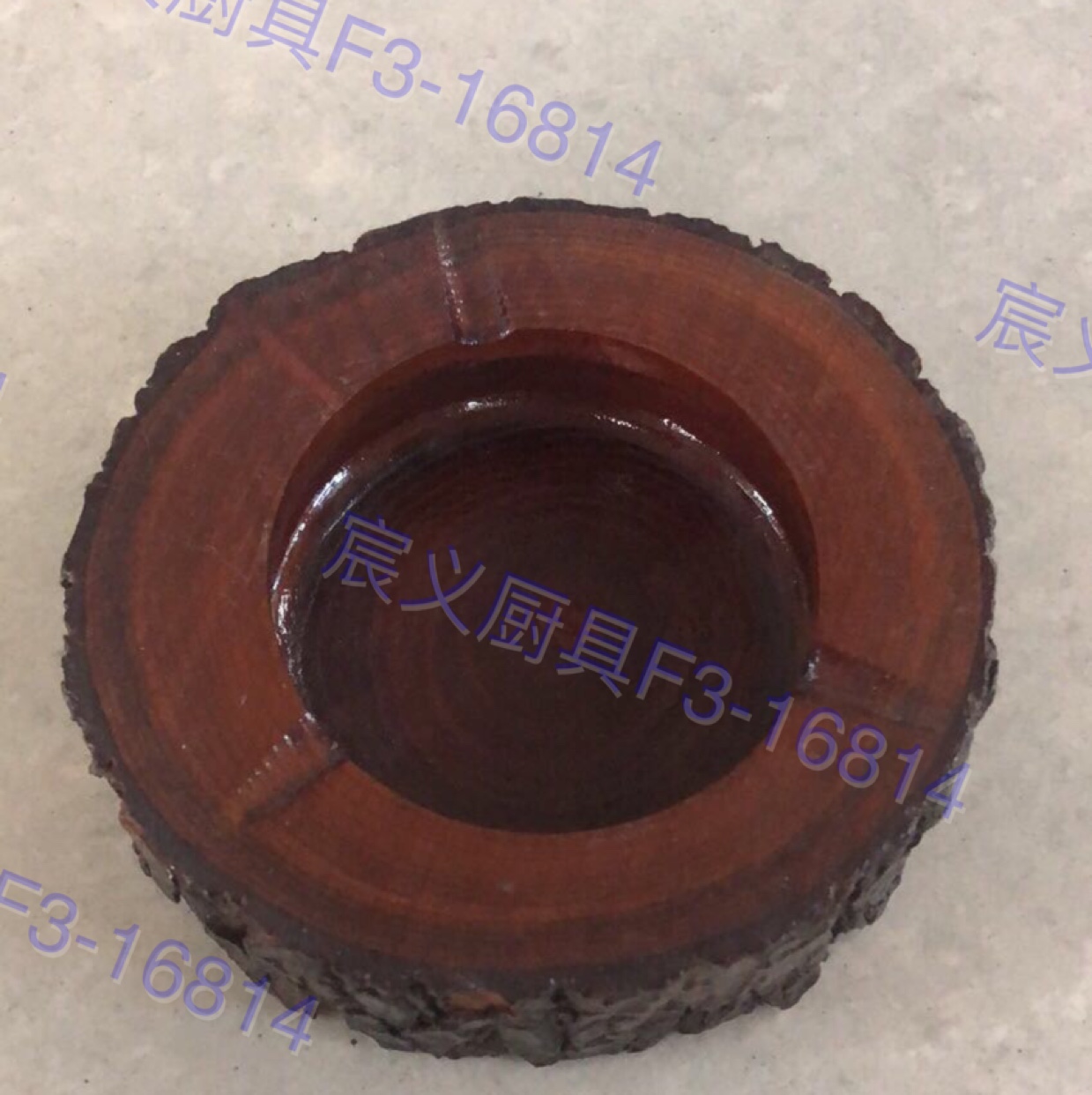 树皮烟灰缸 1500个起批