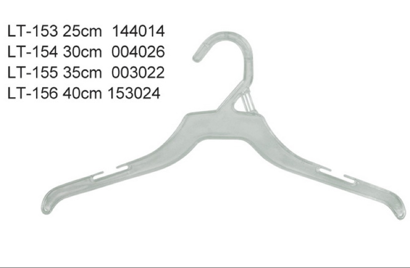 Lt-156 plastic hanger clothing accessories hanger 40 cm
