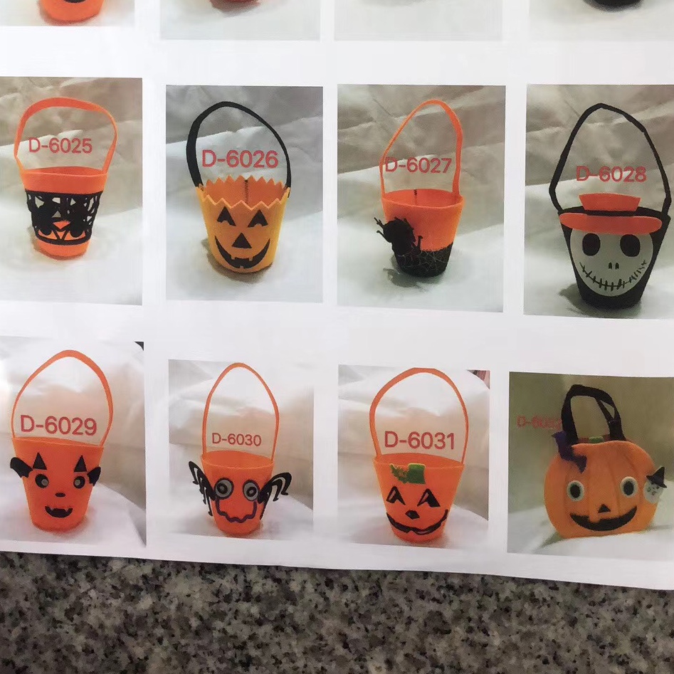 Halloween and Ghost Festival Candy pumpkin bucket Specification image