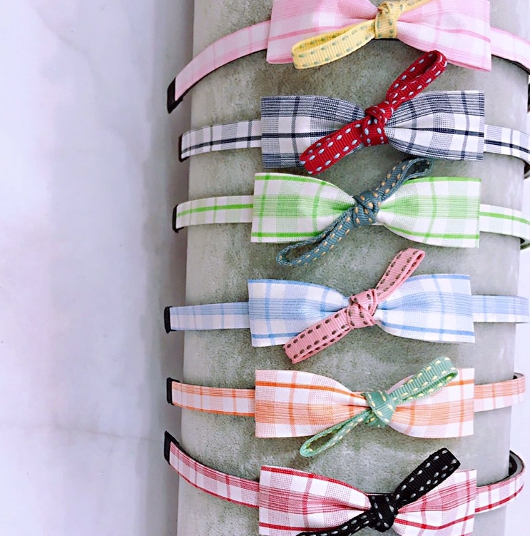 Cloth art hair band thumbnail