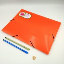 Storage folder Office materials folder manufacturers direct A4 tape storage folder three - page student