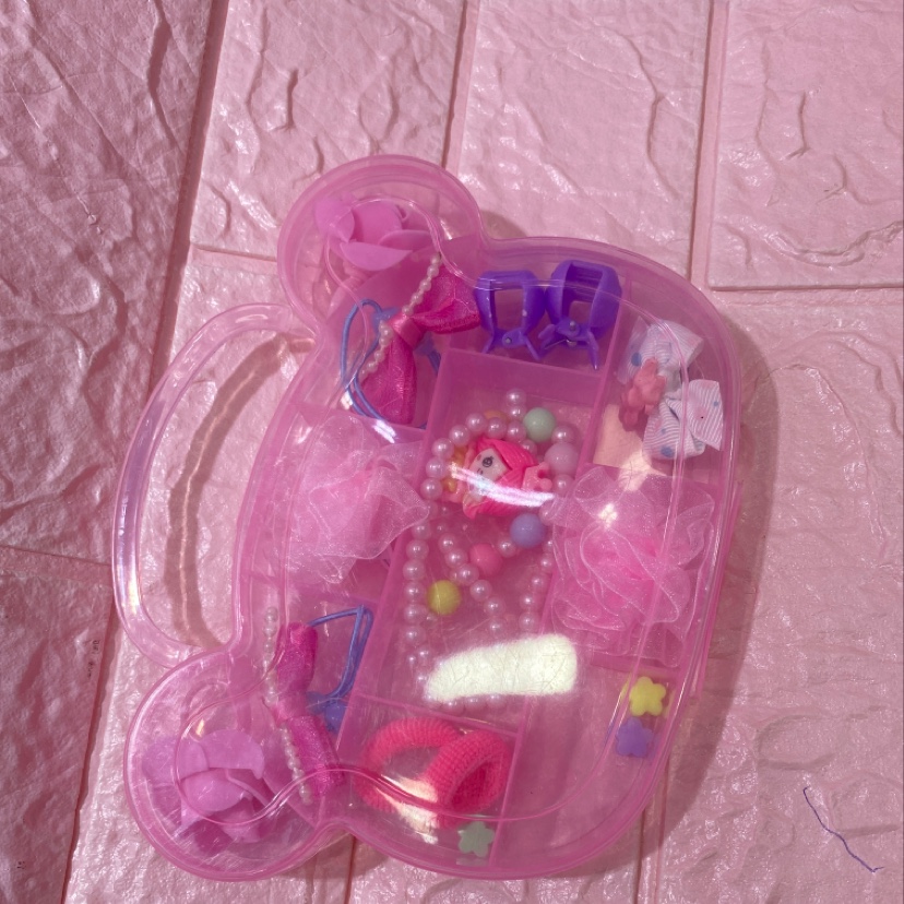 Children's jewelry set in the shape of a bear Specification image
