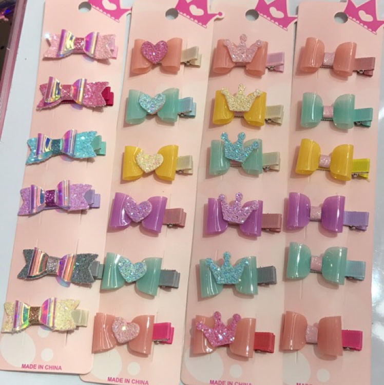 Korean version hairpin rubber band bow