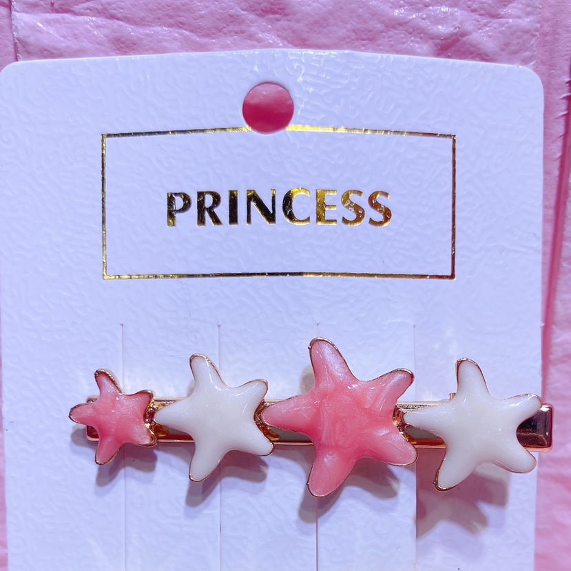 Five-pointed star pearl hairpin, a popular online celebrity Specification image