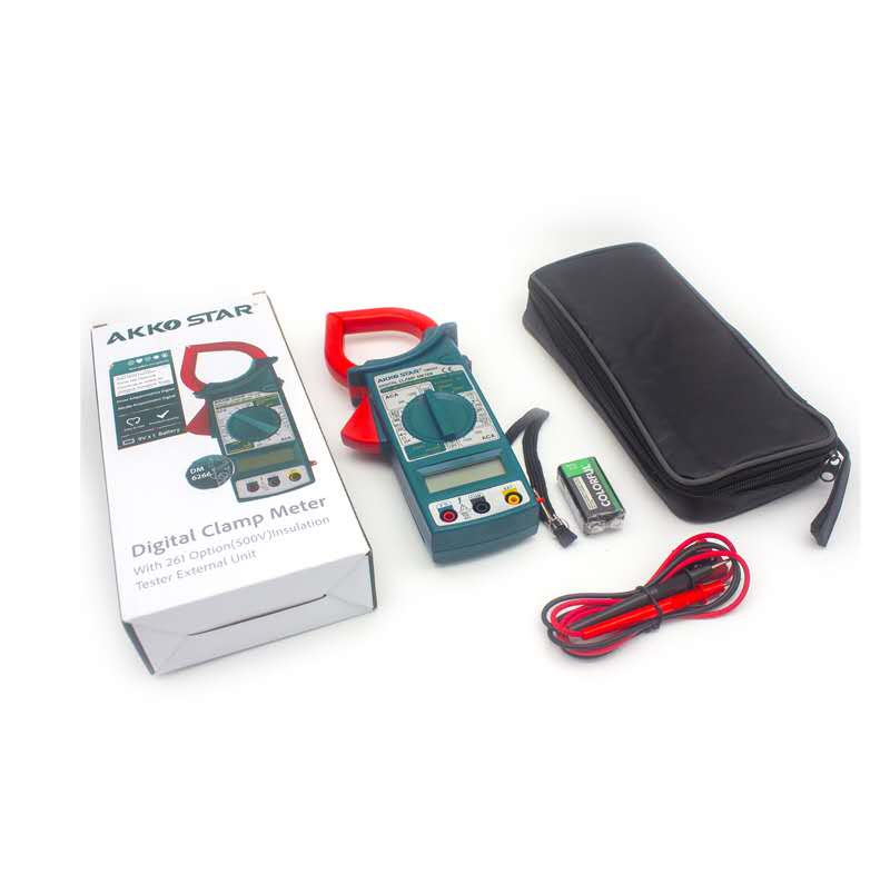 AKKOSTAR-DM6266 clamp-on multimeter with anti-burning protection function and digital display multimeter Application Scenario
