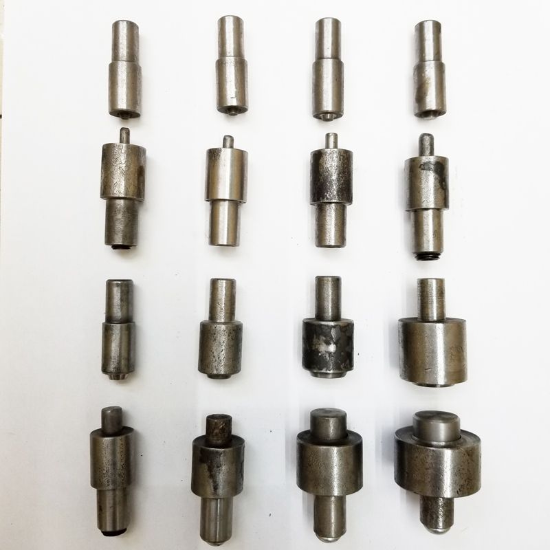 源头货打扣压扣模具打孔打洞电动手压脚踩机用气眼四合扣五爪扣模具