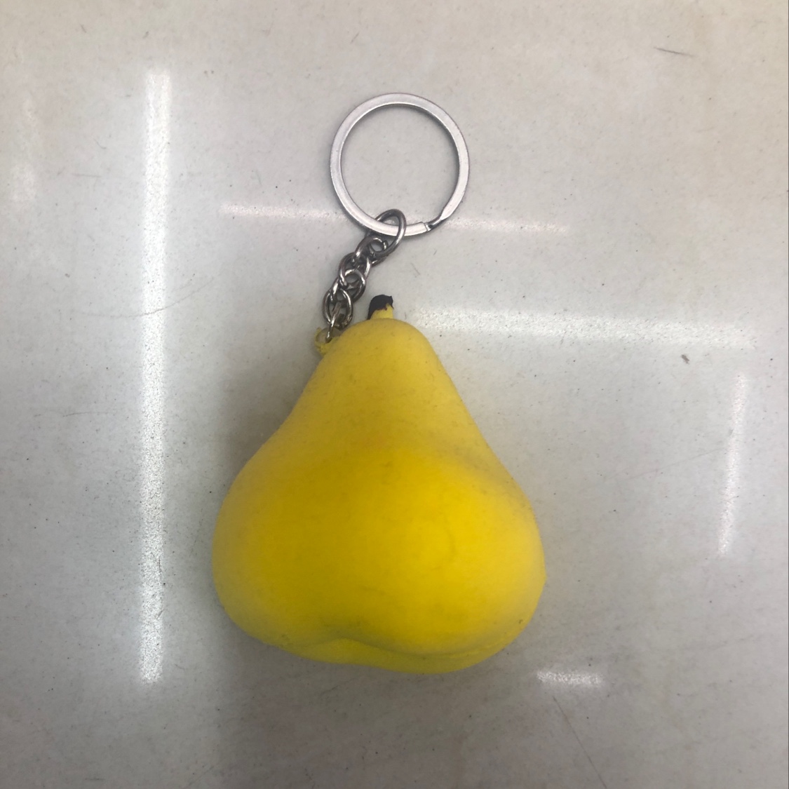 减压力握捏慢回力球慢缓解压弹球玩具发泄类水果模型梨子模型