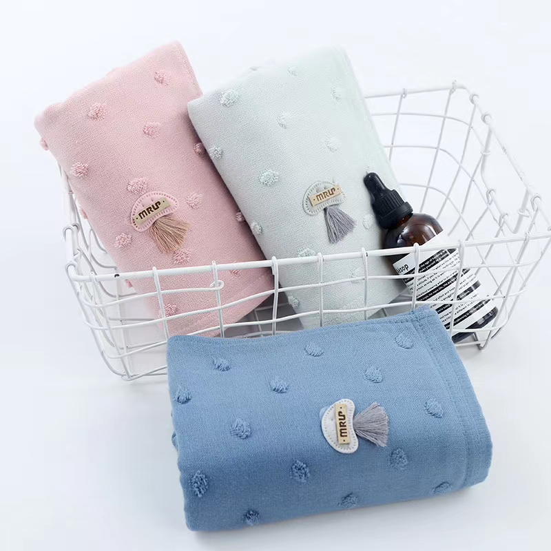 Caixing's new jacquard gauze towel Item Picture