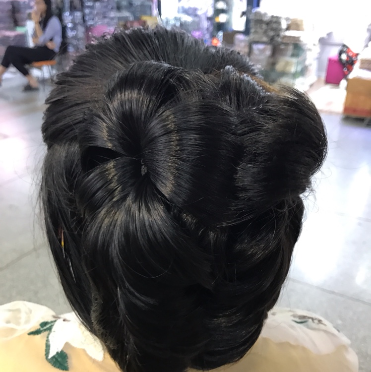 Yiyang wig clamp, hair bag synthetic fiber wig clamp