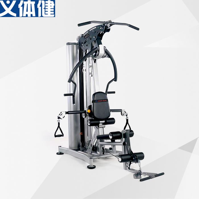 Hj-b280 Military prosthetic fitness single station comprehensive trainer (cast iron counterweight) multi-functional fitness equipment