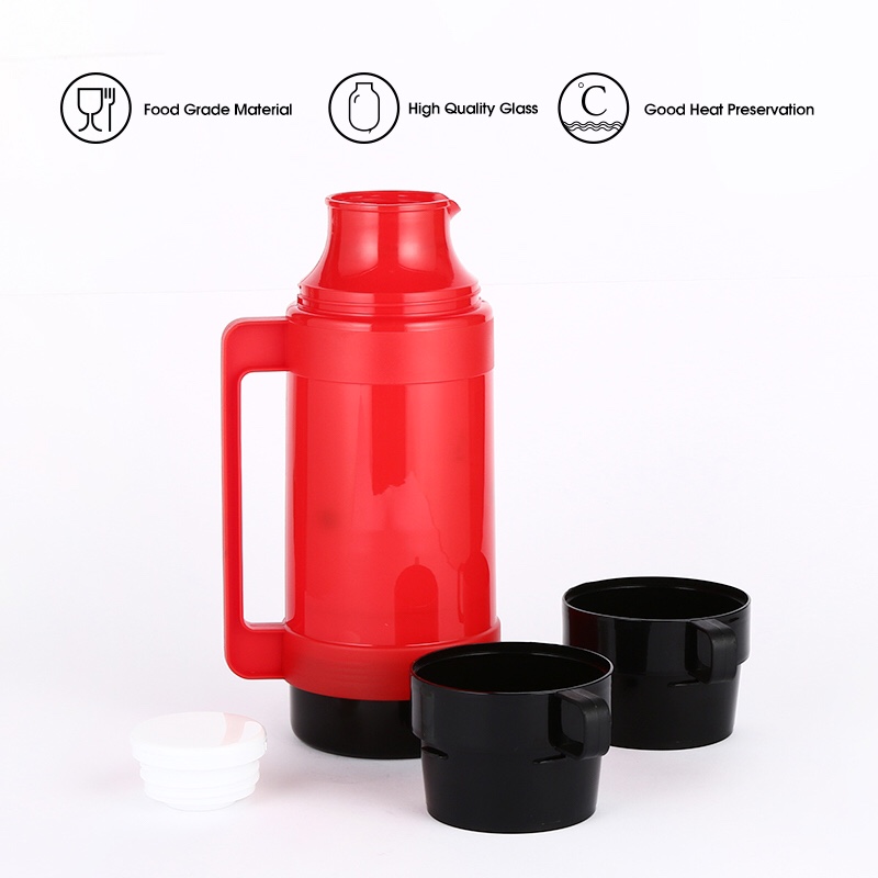 28T180-1.8L plastic glass liner portable outdoor vacuum flask for home use Specification drawing
