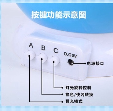 星空投影星星灯浪漫旋转房间卧室小夜灯仪抖音同款网红梦幻满天星详情图10
