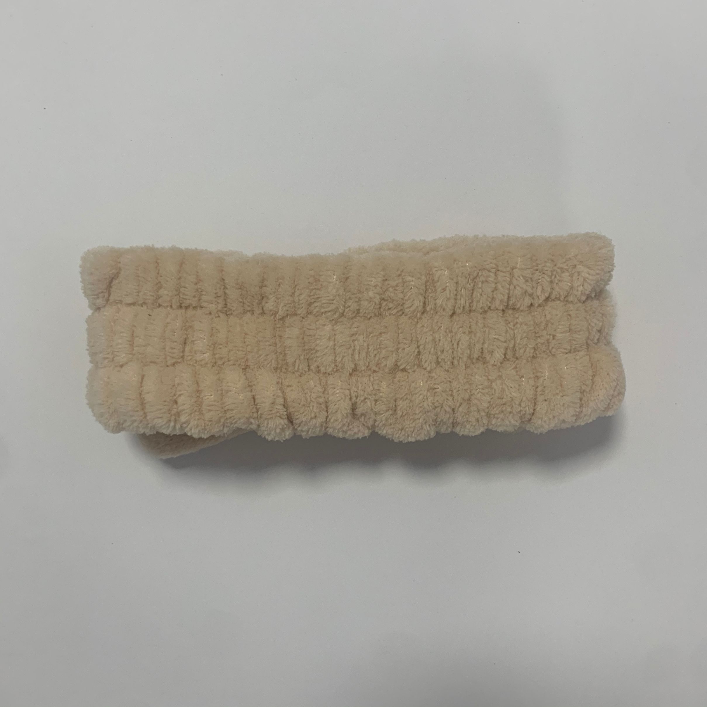 Yuhan Accessories' new Korean-style bow check face wash and hair tie, makeup and mask hair tie detail image 2