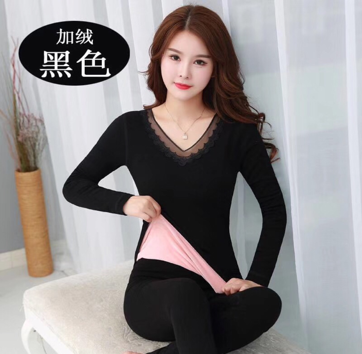 Warm embroidered collar thickened single piece details Picture
