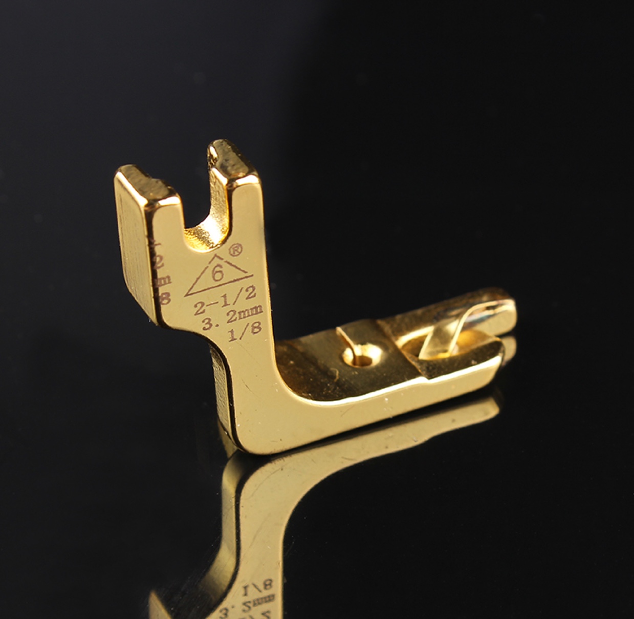 金色工业卷边压脚 1.6mm 2.0mm 2.4mm 3.2mm 4.0mm 4.7mm 5.6mm 精品压脚  平车压脚 Juki Industry Presser Foot细节图