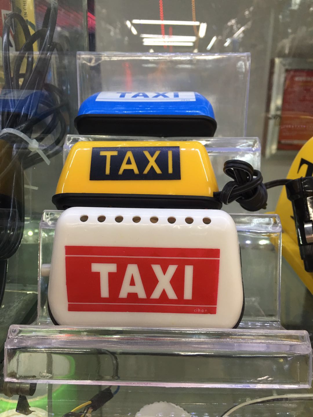 Overhead TAXI light