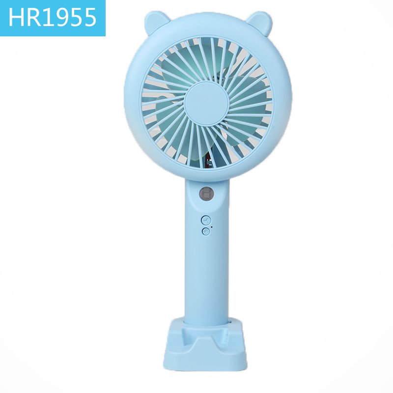 Mini office desktop, portable and silent household handheld small electric fan for student dormitory beds details Picture