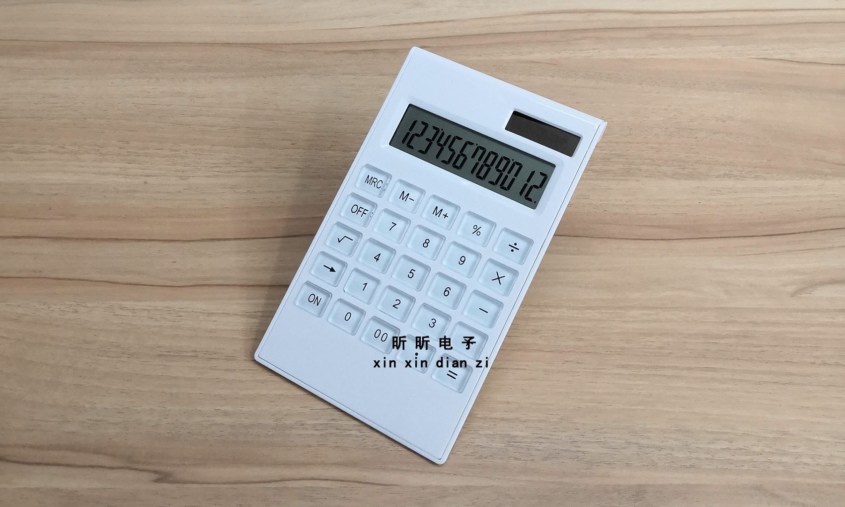 2235 Solar-powered office calculator logo advertisement customized calculator undefined