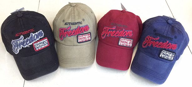 Korean washed cloth embroidered popular logo men's and women's fashion shade outdoor leisure cap 19040 thumbnail