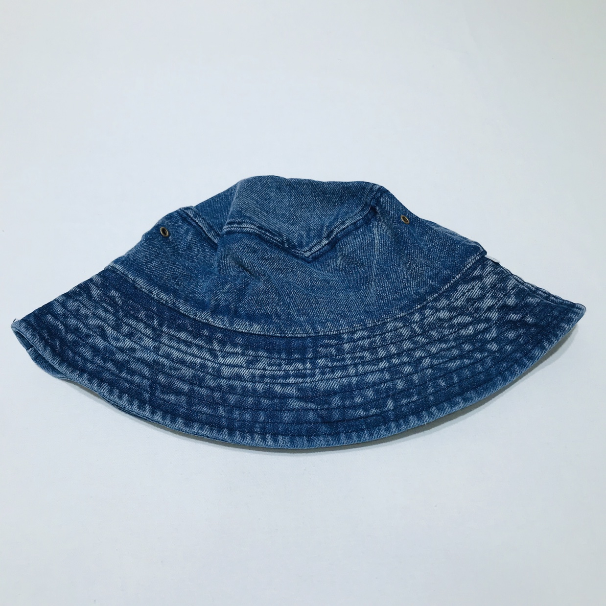 Washed denim hat and sun hat undefined