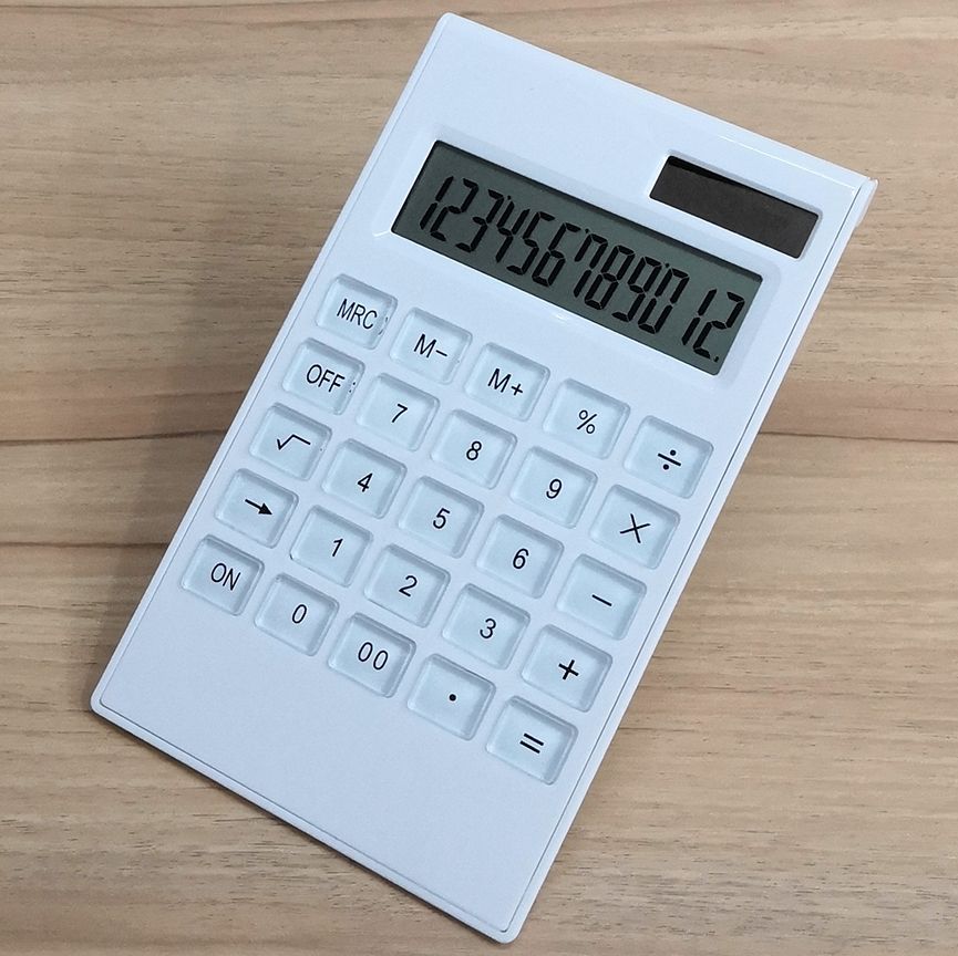 2235 Solar-powered office calculator logo advertisement customized calculator details Picture