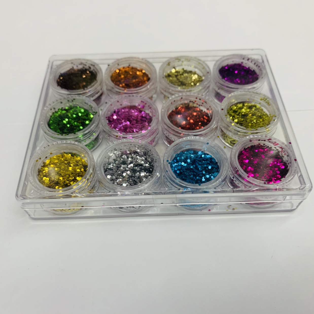 12瓶硬盒金葱粉（24/1）